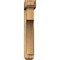 Ekena Millwork Westlake Craftsman Rough Sawn Bracket w/ Offset Brace, Western Red Cedar, 6"W x 26"D x 34"H BKT0604X26X34WTL04RWR - alternate 2